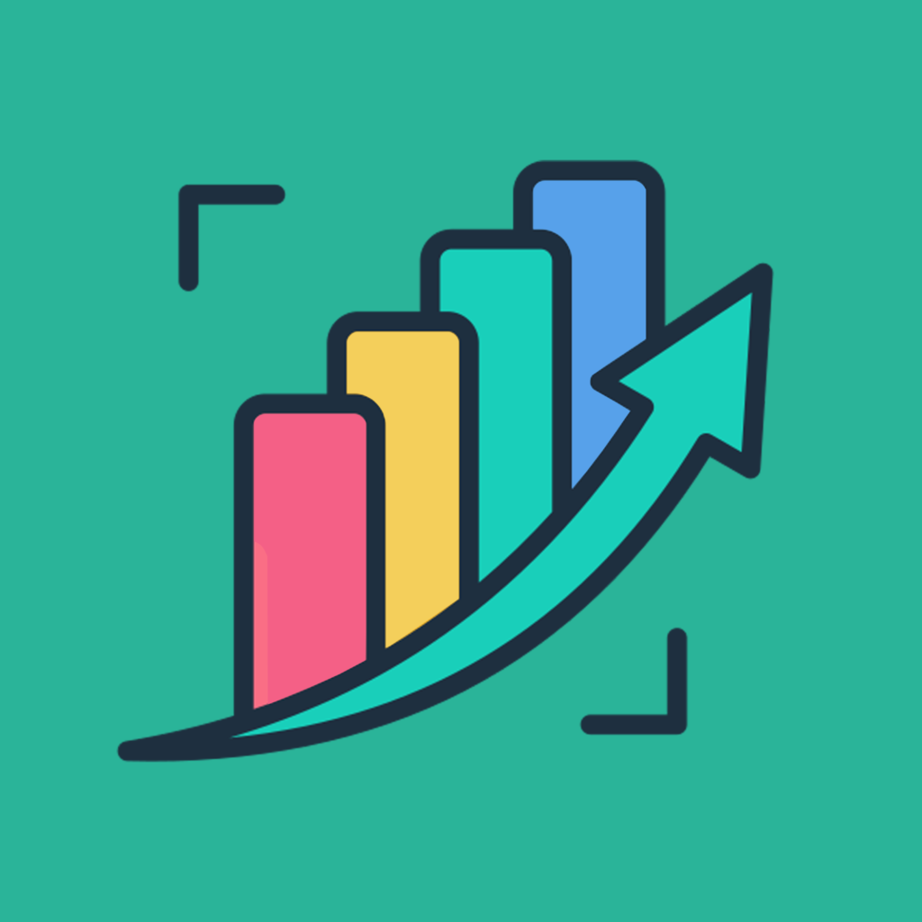 Image showing a bar chart with increasing values over time.